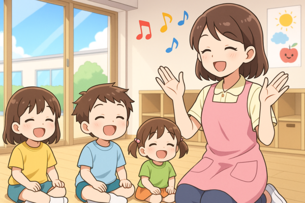 9:30 各クラスで朝の会